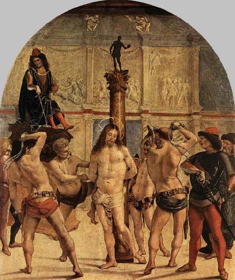 Luca Signorelli The Scourging of Christ oil painting image